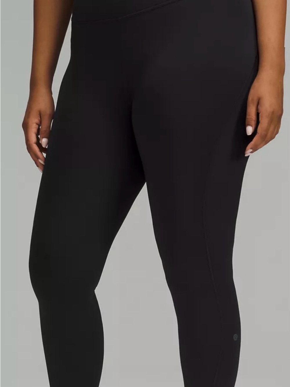 LULULEMON Black High-Waist Performance Leggings Nulux fabric